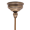 Ava Bathroom Pendant Light in Antiqued Brass