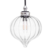 Ava Bathroom Pendant Light in Nickel