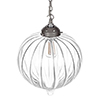 Orla Glass Pendant Light in Polished