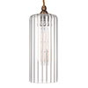 Westbourne Five Pendant Track in Antiqued Brass 