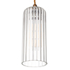 Westbourne Single Pendant in Antiqued Brass