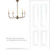 Mayfield 4 Arm Pendant Light in Antiqued Brass