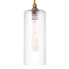 Lambourne Single Pendant in Antiqued Brass