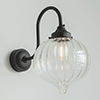 Mia Wall Light in Matt Black