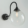 Compton Wall Light in Matt Black