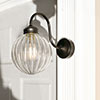 Putney Bathroom/Outdoor Light in Matt Black