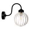 Putney Bathroom/Outdoor Light in Matt Black