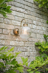 Putney Bathroom/Outdoor Light in Antiqued Brass