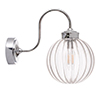 Putney Bathroom/Outdoor Wall Light in Nickel