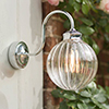 Putney Bathroom/Outdoor Wall Light in Nickel