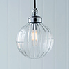 Putney Bathroom Pendant Light in Nickel