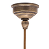 Mia Bathroom Pendant Light in Antiqued Brass