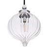 Mia Bathroom Pendant Light in Nickel