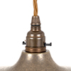 Exeter Plug-In Pendant in Antiqued Brass 