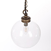 Holborn Porch Pendant Light in Antiqued Brass