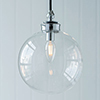 Holborn Bathroom Pendant Light in Nickel