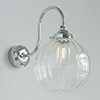 Putney Wall Light in Nickel