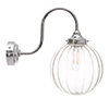 Putney Wall Light in Nickel