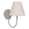 Single Saunton Bathroom Light in Stone
