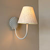 Single Saunton Bathroom Light in Stone