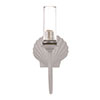 Single Saunton Bathroom Light in Stone