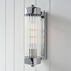 Cheltenham Wall Light in Nickel