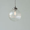 Putney Glass Pendant Light in Polished