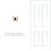 Double Smuggler's Wall Light in Antiqued Brass
