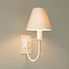 Single Smuggler's Wall Light in Old Ivory
