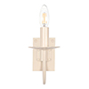 Single Smuggler's Wall Light in Plain Ivory