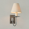 Single Smuggler's Wall Light in Polished