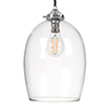 Walcot Fine Fluted Pendant Light in Nickel 
