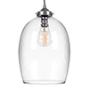 Walcot Fine Fluted Pendant Light in Polished