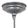 Walcot Fine Fluted Pendant Light in Polished 