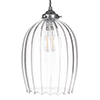 Walcot Fluted Pendant Light in Polished