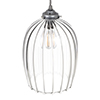 Walcot Fluted Pendant Light in Polished