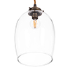 Clifton Pendant Light in Antiqued Brass