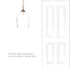 Lansdown Pendant Light in Antiqued Brass