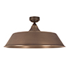 Large Balmoral Flush Mount Ceiling Light in Antiqued Brass