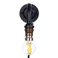 Carrick Plug-In Wall Light (Down) Matt Black