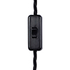 Brooke Plug-In Wall Light (Up) Matt Black