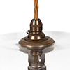 Addington Pendant Light in Antiqued Brass 