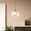 Addington Pendant Light in Antiqued Brass 