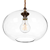 Camden Pendant Light in Antiqued Brass