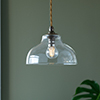 Octavia Pendant Light in Antiqued Brass