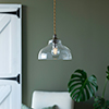 Octavia Pendant Light in Antiqued Brass