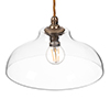 Langley Pendant Light in Antiqued Brass