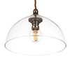 Emelia Pendant Light in Antiqued Brass