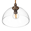 Emelia Pendant Light in Antiqued Brass