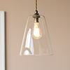 Evesham Pendant Light in Antiqued Brass